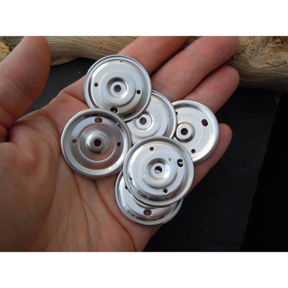 Unknown Jewelry - Jewelry Art Supply. Steampunk. Recycled Aluminum Computer Parts. Gears Discs
